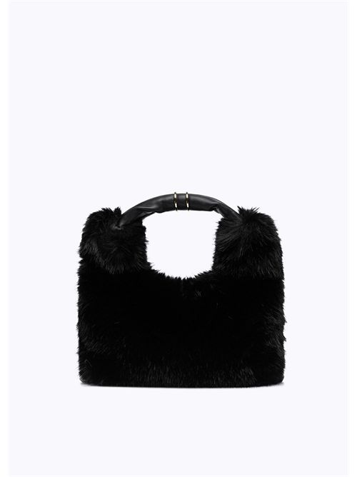 Borsa hobo in faux fur BLUGIRL BLUMARINE | PF5007T0300/22222